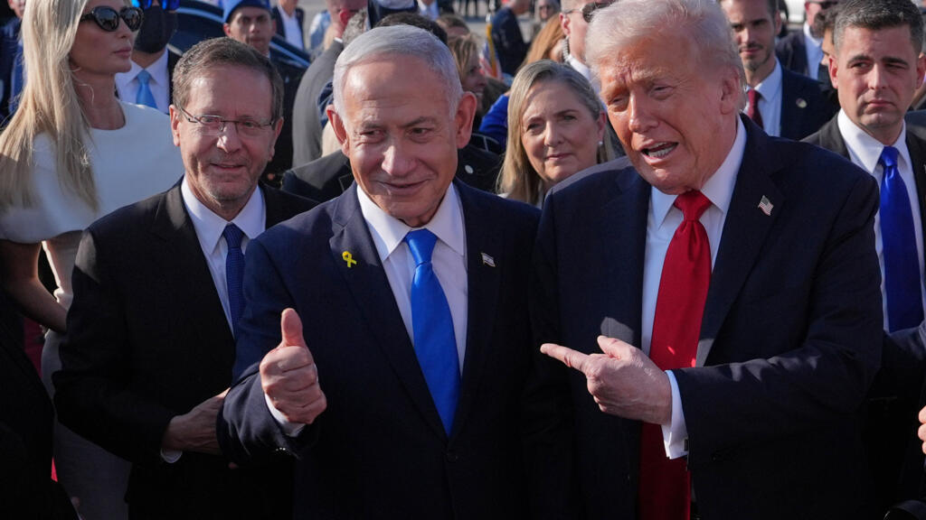 Trump si Netanyahu in israel