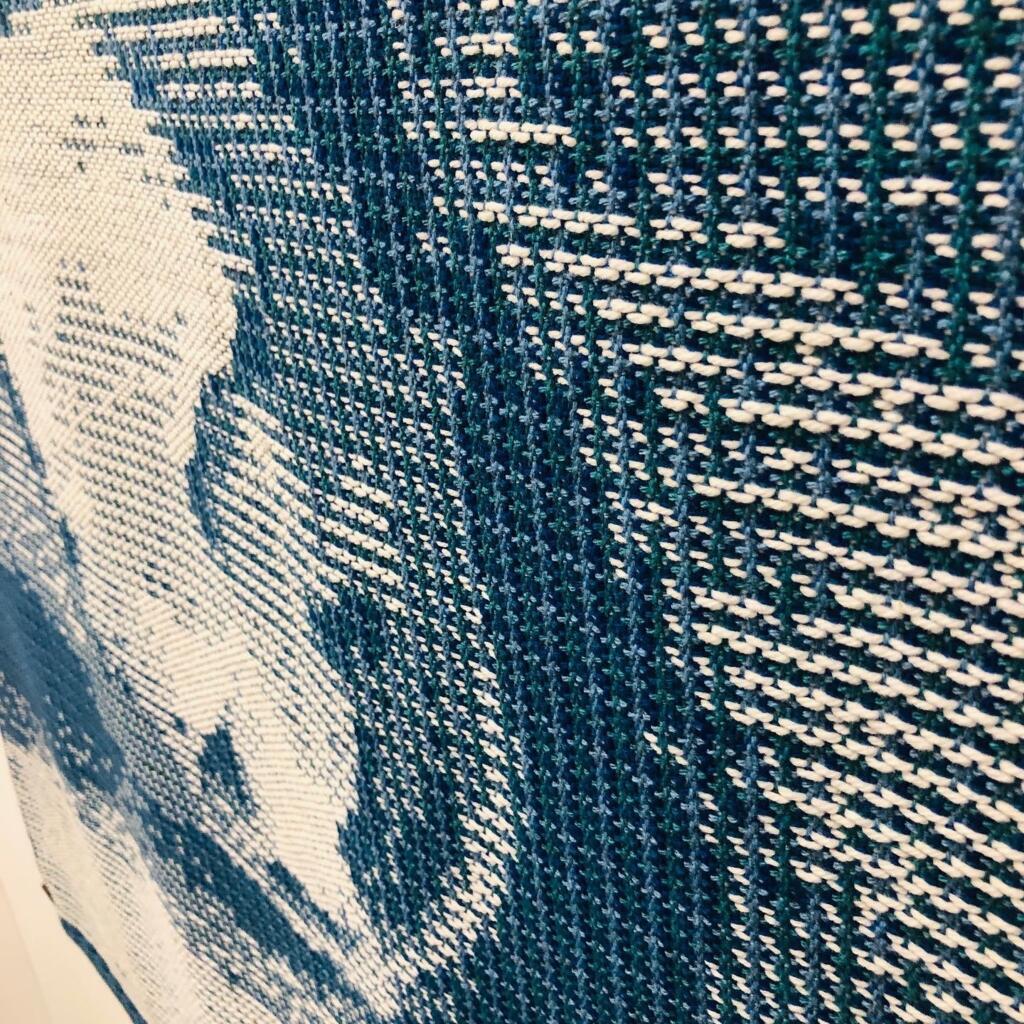 Détail tableau textile