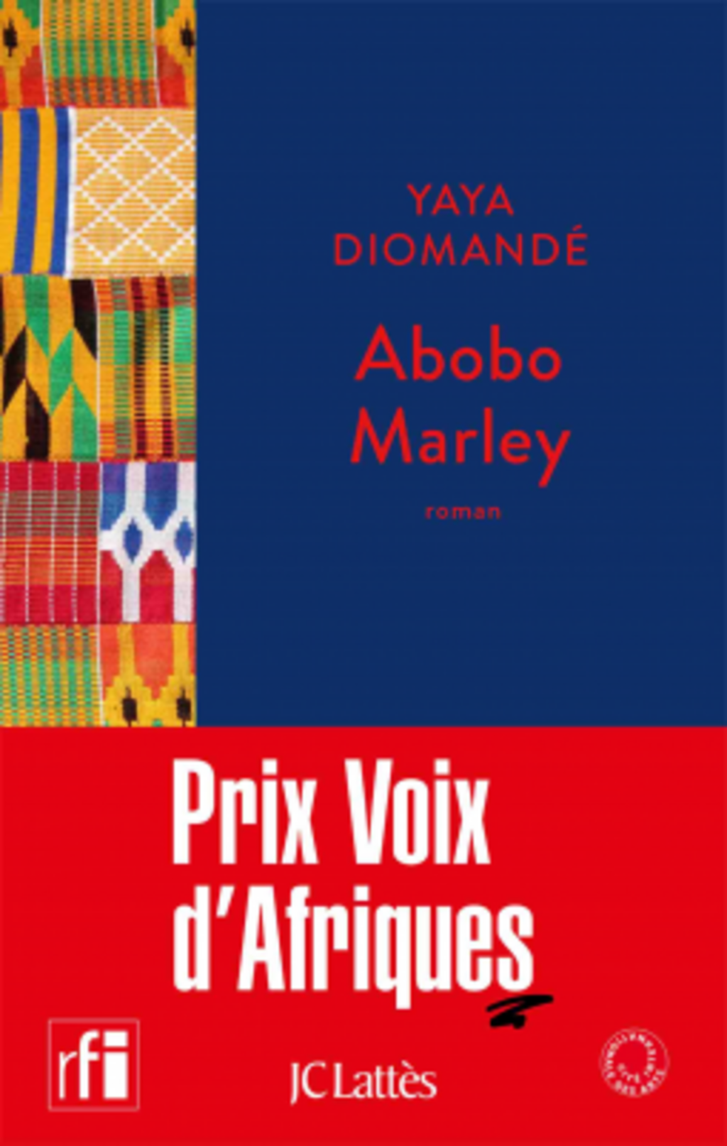 Couverture du premier prix littéraire Voix d'Afriques.
