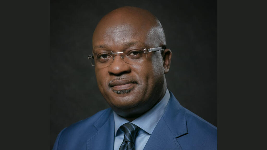 Paul-Marie Gondjout, ministre gabonais de la Justice.