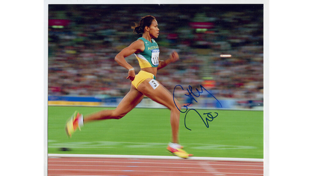 L'athlète australienne Cathy Freeman, Jeux Olympiques 2000.