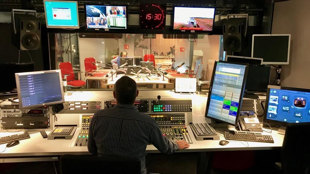 Le flash de 15h30 dans le studio 31 de RFI le 23 septembre 2017.