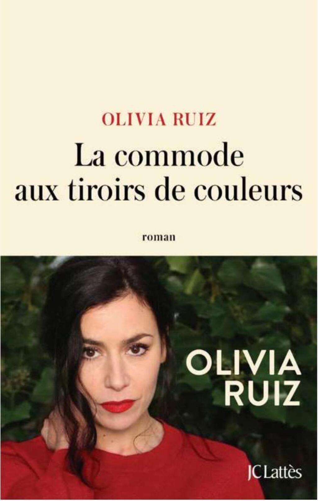 Couverture du 1er roman de la chanteuse Olivia Ruiz