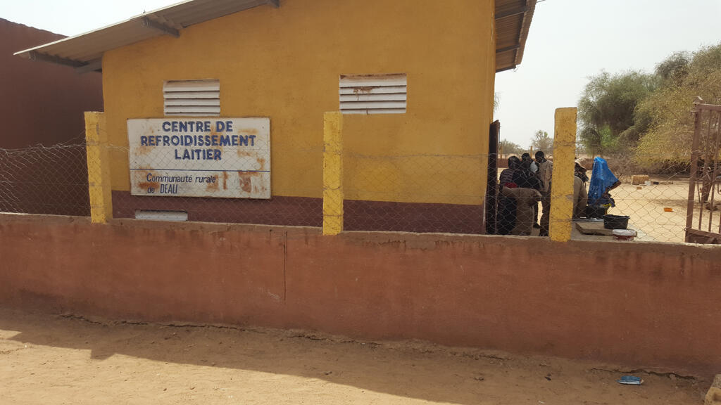 Le Centre de refroidissement laitier de Dealy.