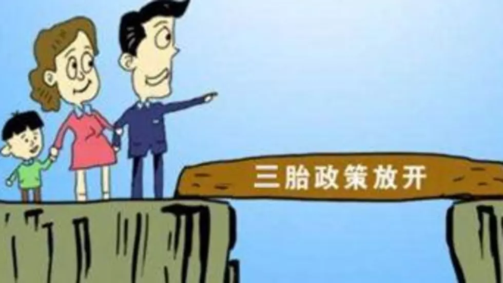 中国网络关于计划生育开放政策漫画