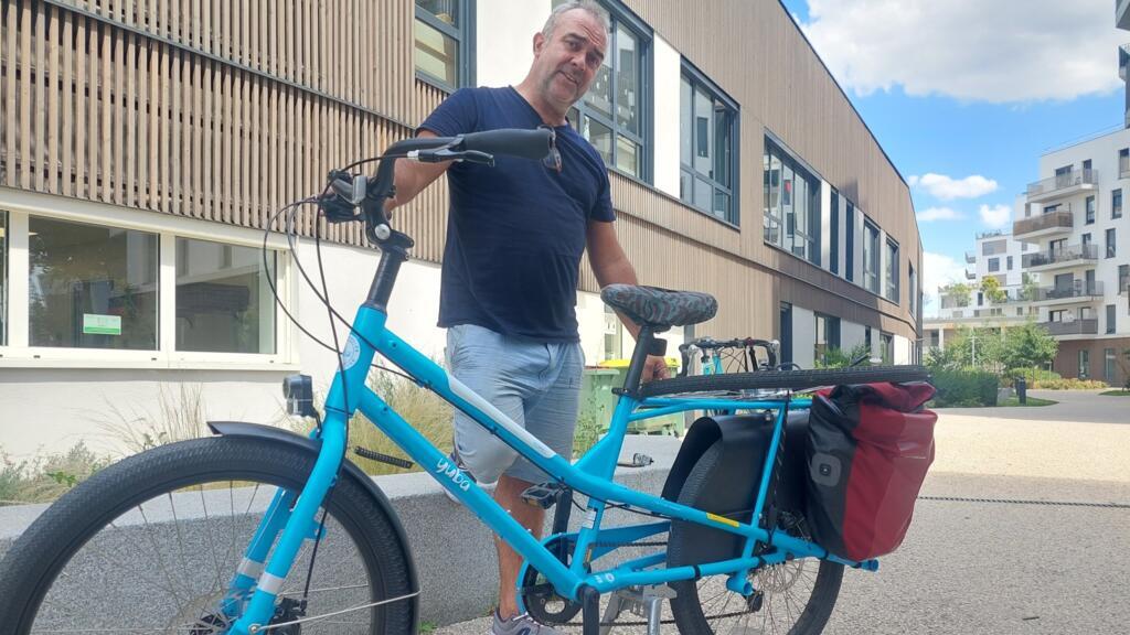 Gilles Petipas est réparateur de vélo en Seine-Saint-Denis.