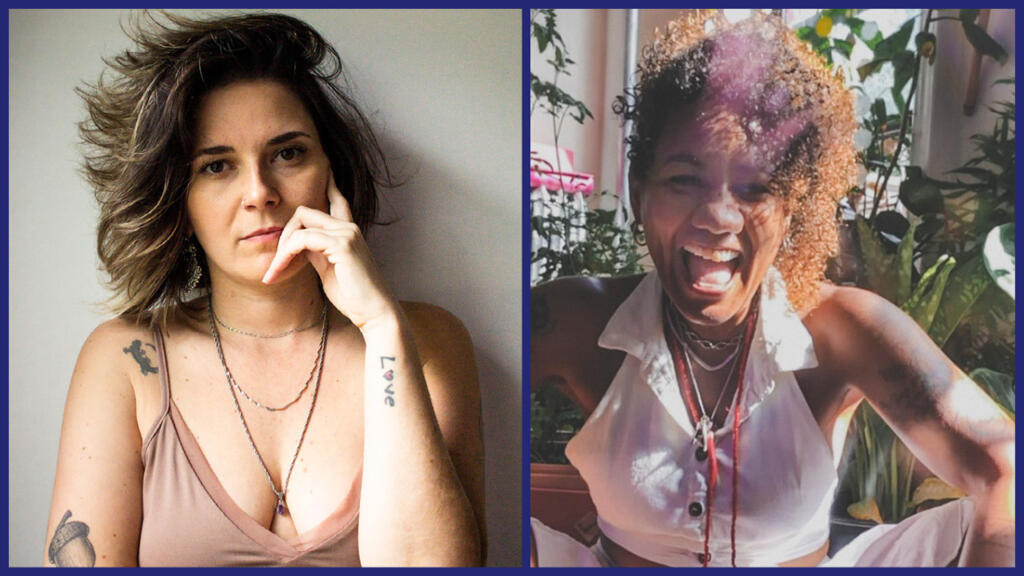 Luiza Tojer, autora do projeto, também é sobrevivente de violência de gênero e usa a fotografia para empoderar as mulheres e Denisia, para ela, suas plantas representam amor-próprio e conexão espiritual.