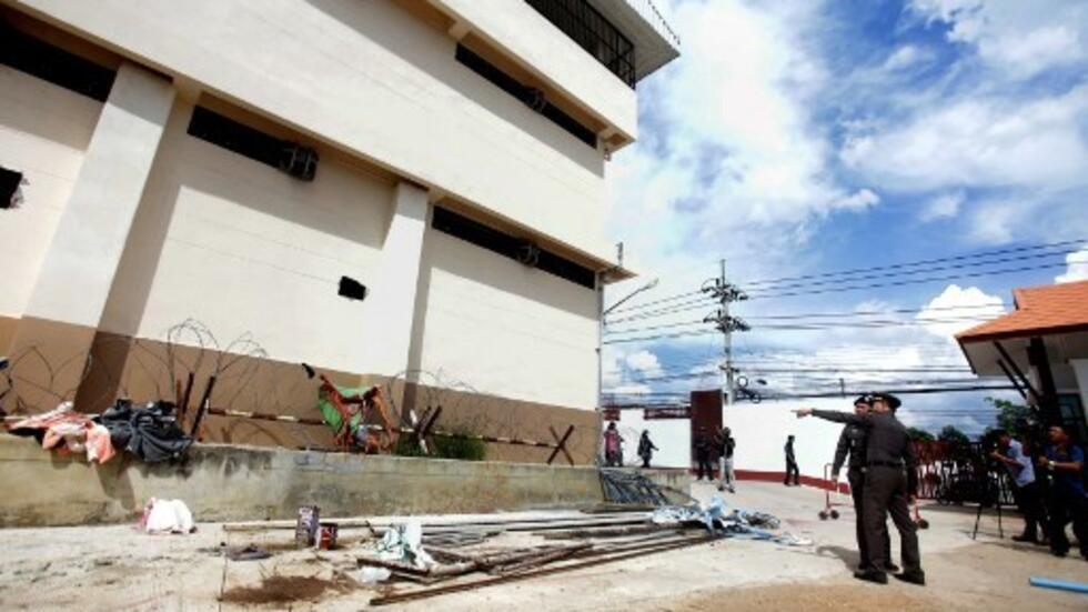 Ảnh tư liệu: Một trại giam giữ người Duy Ngô Nhĩ tại tỉnh Songkhla, miền nam Thái Lan. Ảnh chụp ngày 21/11/2017.