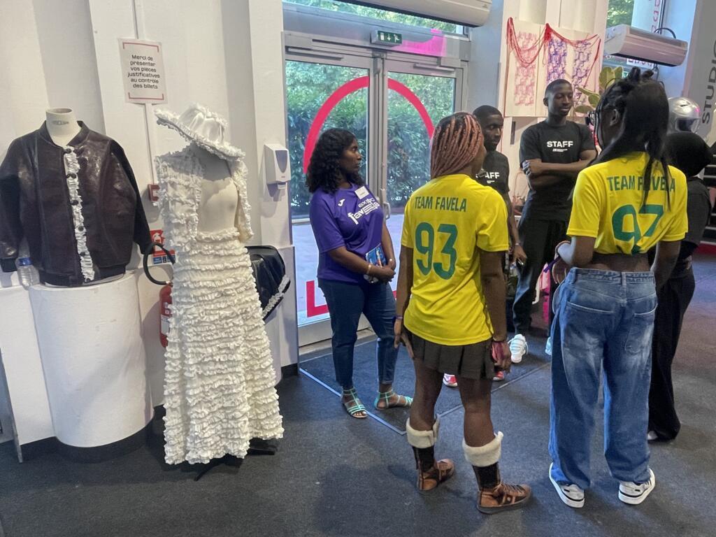 Expofavela 2025, em 4 de julho de 2025, em Paris.