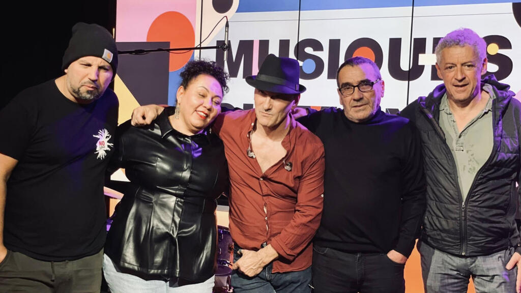 La «team» Samira Brahmia à RFI.