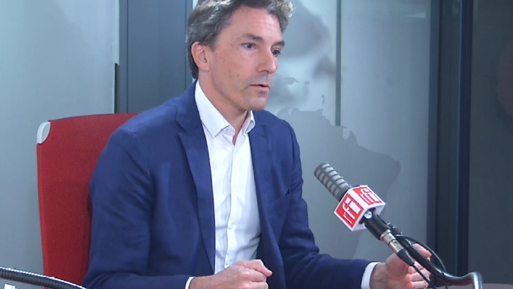 Marc Trévidic, président de Cour d’assises et ancien juge antiterroriste dans les studios de RFI, le 3 septembre 2020.