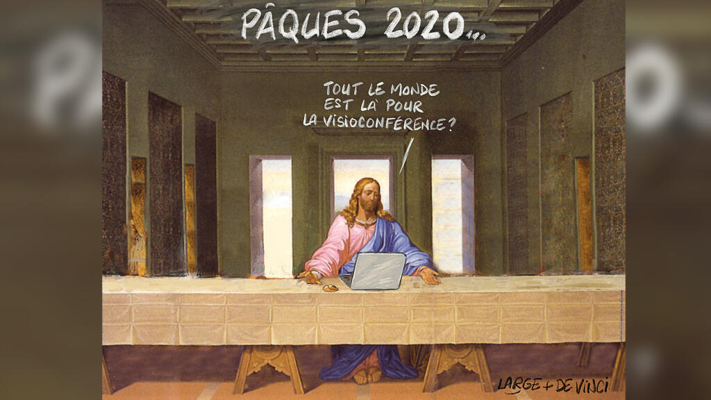 La Cène revisitée qui a fait le buzz sur la toile.