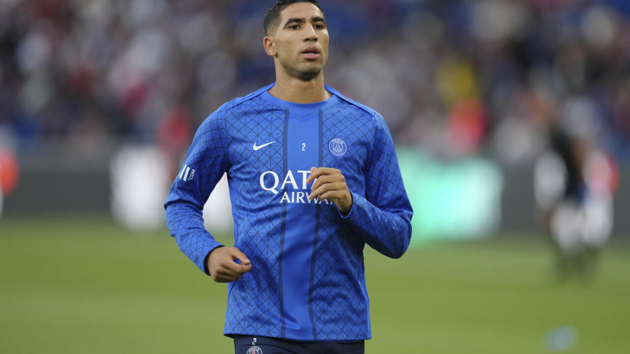 Accusé de viol, le joueur du PSG Achraf Hakimi nie et parle de «chantage»
