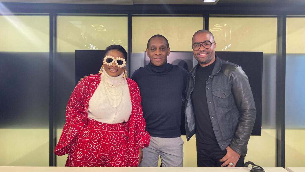 Isis, Claudy Siar et Ludovic Louis.