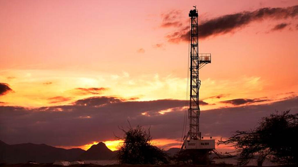 Puit de pétrole dans le nord-ouest du comté de Turkana (photo non datée).