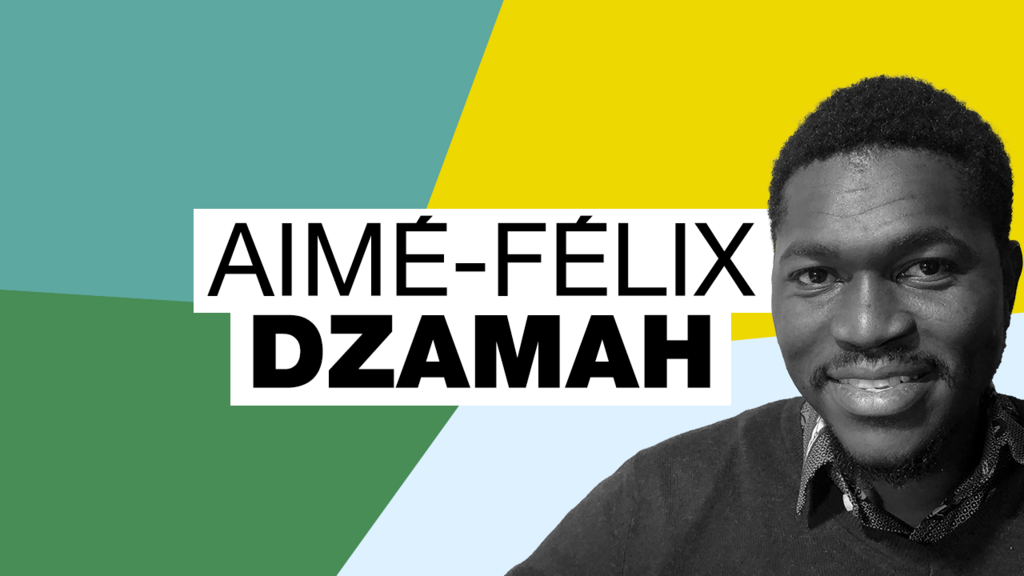 Aimé-Félix Dzamah, 28 ans, agronome au Togo