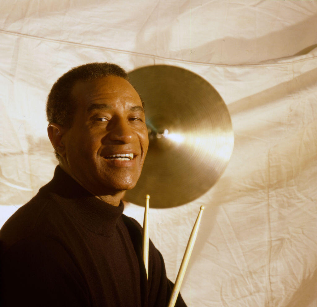 Portrait de Max Roach en 1989.