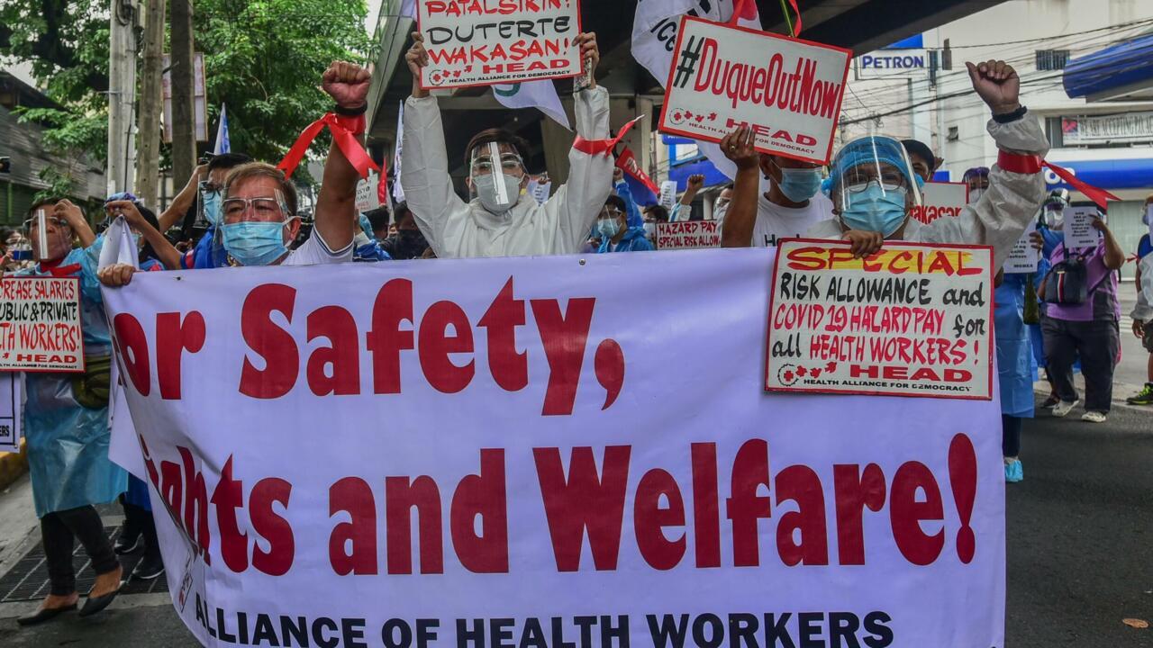 Exhausted, Filipino nurses battle COVID and resignations World Today News