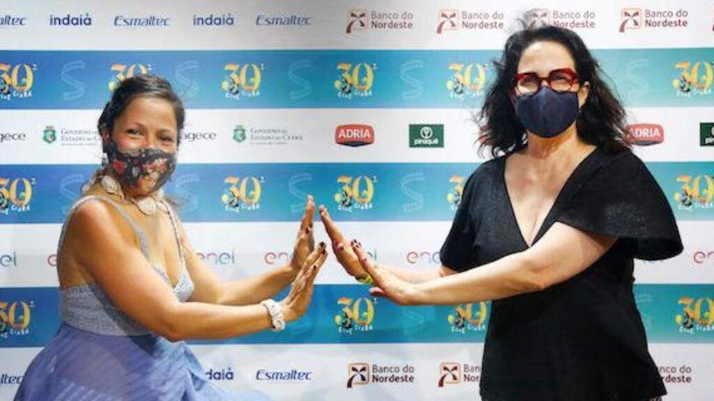 Anabel Rodríguez e Malu Campos no Cine Ceará