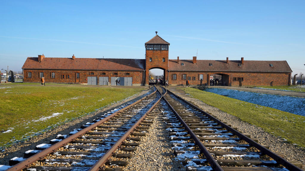 Le camp d'extermination nazi d'Auschwitz-Birkenau, le 5 décembre 2021 à Oswiecim.