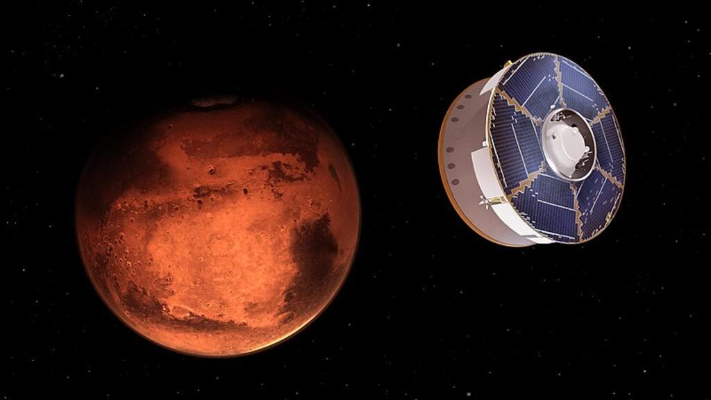 Le robot Perseverance approchant Mars