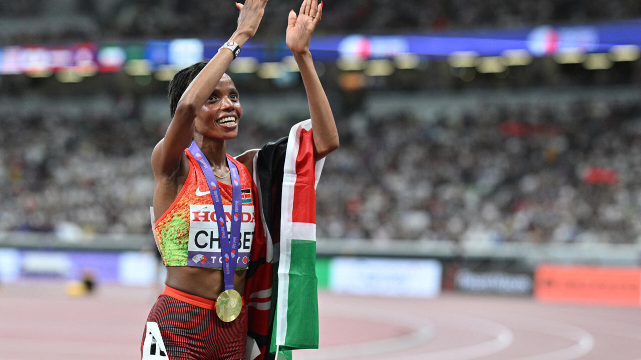 Mondiaux d'athlétisme: la Kényane Béatrice Chebet remporte le 10 000 mètres et complète son immense palmarès