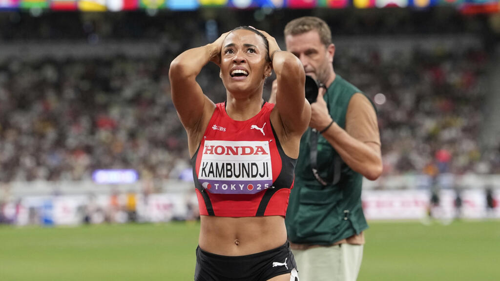 Mondiaux d'athlétisme: la Suissesse Ditaji Kambundji sacrée au 100 m haies