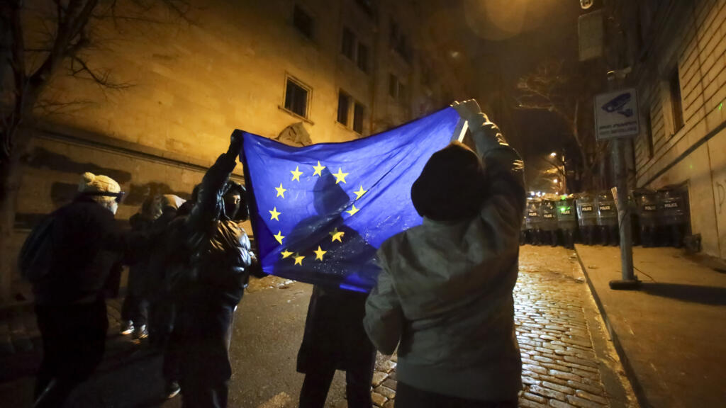 Demonstrație la Tbilisi, 2 decembrie 2024