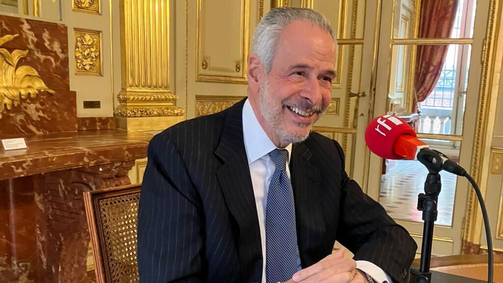 André Corréa do Lago, président de la COP 30 au Brésil, au micro de RFI le 30 octobre 2025.