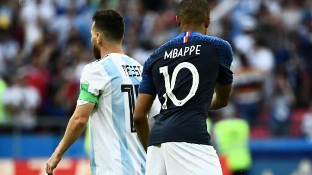 Lionel Messi e Kylian Mbappe: esperanças da Argentina e da França para a conquista da terceira estrela.