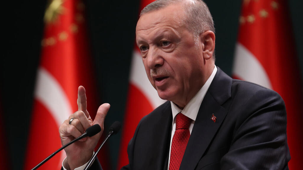 Recep Tayyip Erdogan, le 3 novembre 2020, à Ankara.