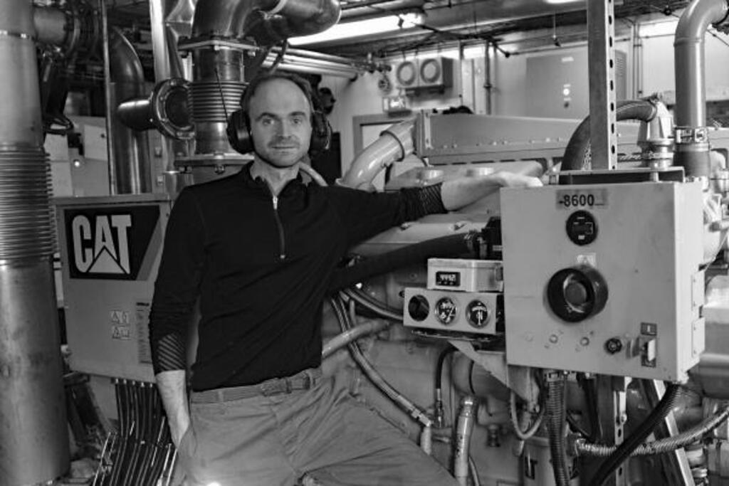 Sylvain Guesnier, chef centrale.