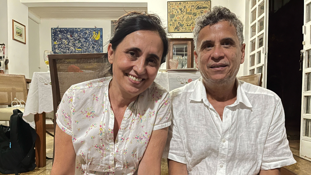 Atriz Fernanda Vianna e ator Rodolfo Vaz.