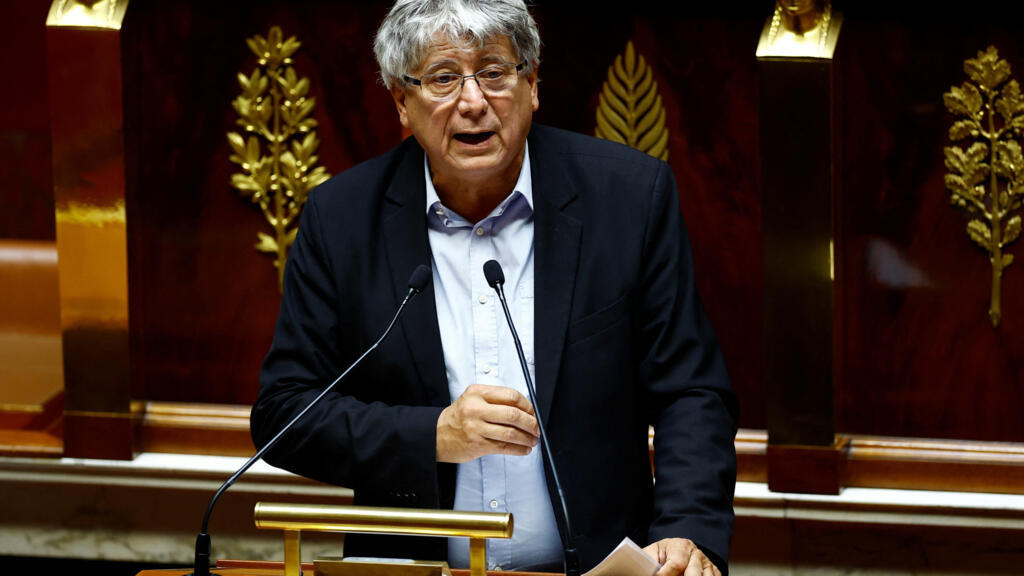 Eric Coquerel s'exprime à l'Assemblée nationale le 21 octobre 2024.