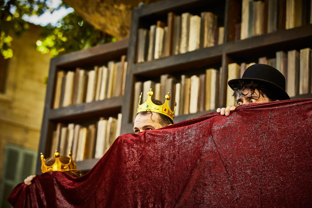 Photo extraite de la pièce "Hamlet à l'impératif" de Olivier PY