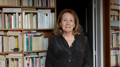 L'autrice Annie Ernaux, Prix Nobel de littérature 2022.