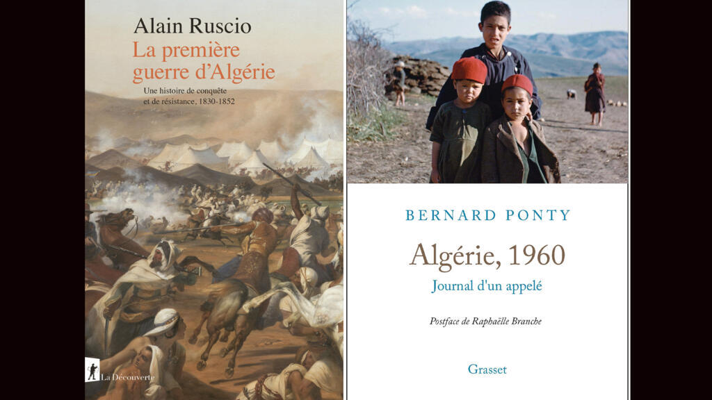 «La première guerre d'Algérie», Alain Ruscio et «Algérie 1960, le journal d'un appelé», Bernard Ponty.