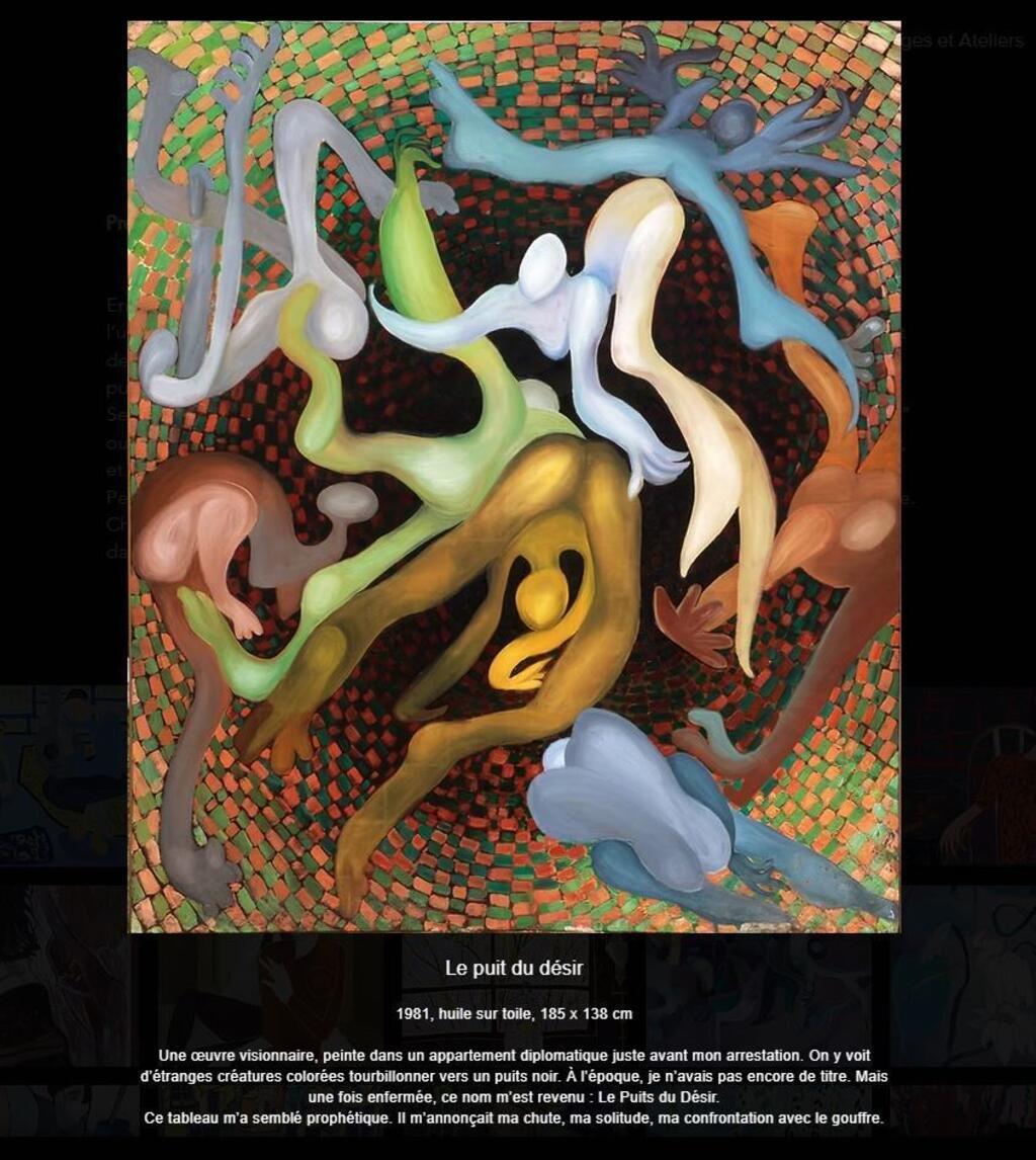 李爽的“欲望之井”被法国蓬皮杜永久收藏。