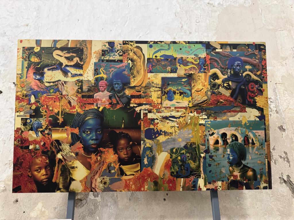 Obra de Igi Lolá Ayedun, em cartaz em Arles (9/7/25).