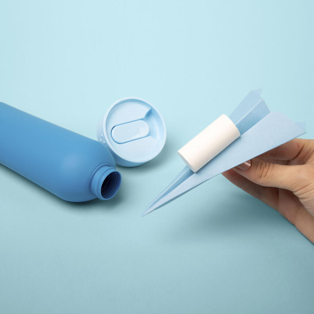 Flaon recyclé et recharge 900. Care