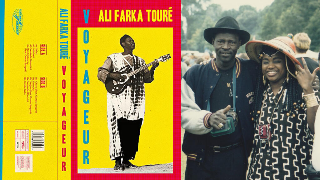 A droite, Ali Farka Touré et Oumou Sangaré.