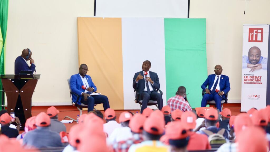 Enregistrement du débat africain à l'université Félix Houphouët-Boigny de Cocody (Abidjan - Sept 2021)