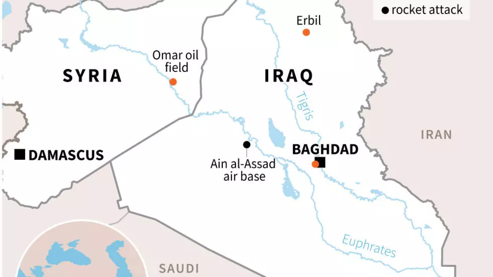 Attacks on US targets in Iraq and Syria
