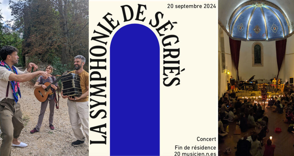 Vincent Moon, Neda Caleiro et Tomi Lebrero / Zora Snake dans la chapelle.