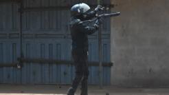 Un policier guinéen lors de manifestations à Conakry le 20 octobre 2022 (image d'illustration).