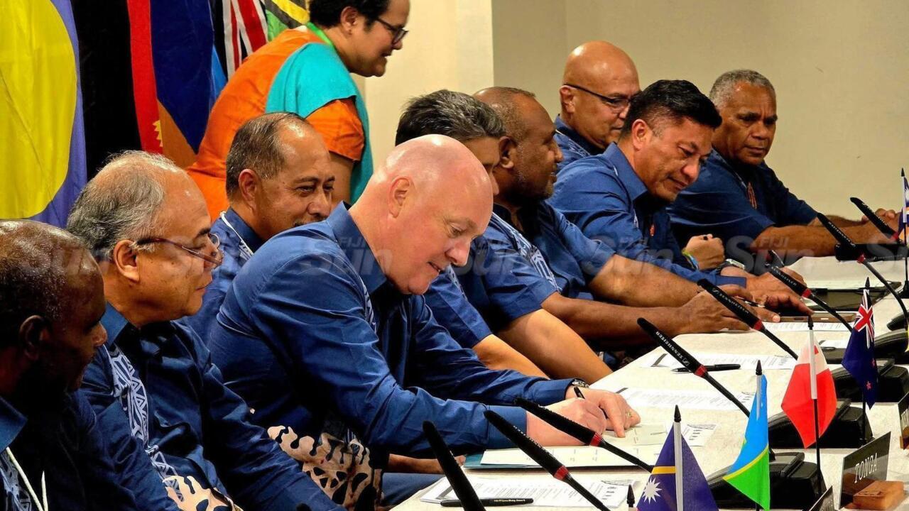 Changement climatique: quinze îles du Pacifique lancent leur propre fonds régional de résilience