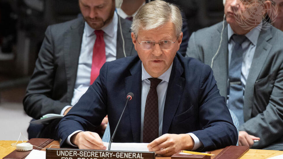 Jean-Pierre Lacroix, mjumbe wa katibu mkuu wa UN kuhusu operesheni za kulinda amani