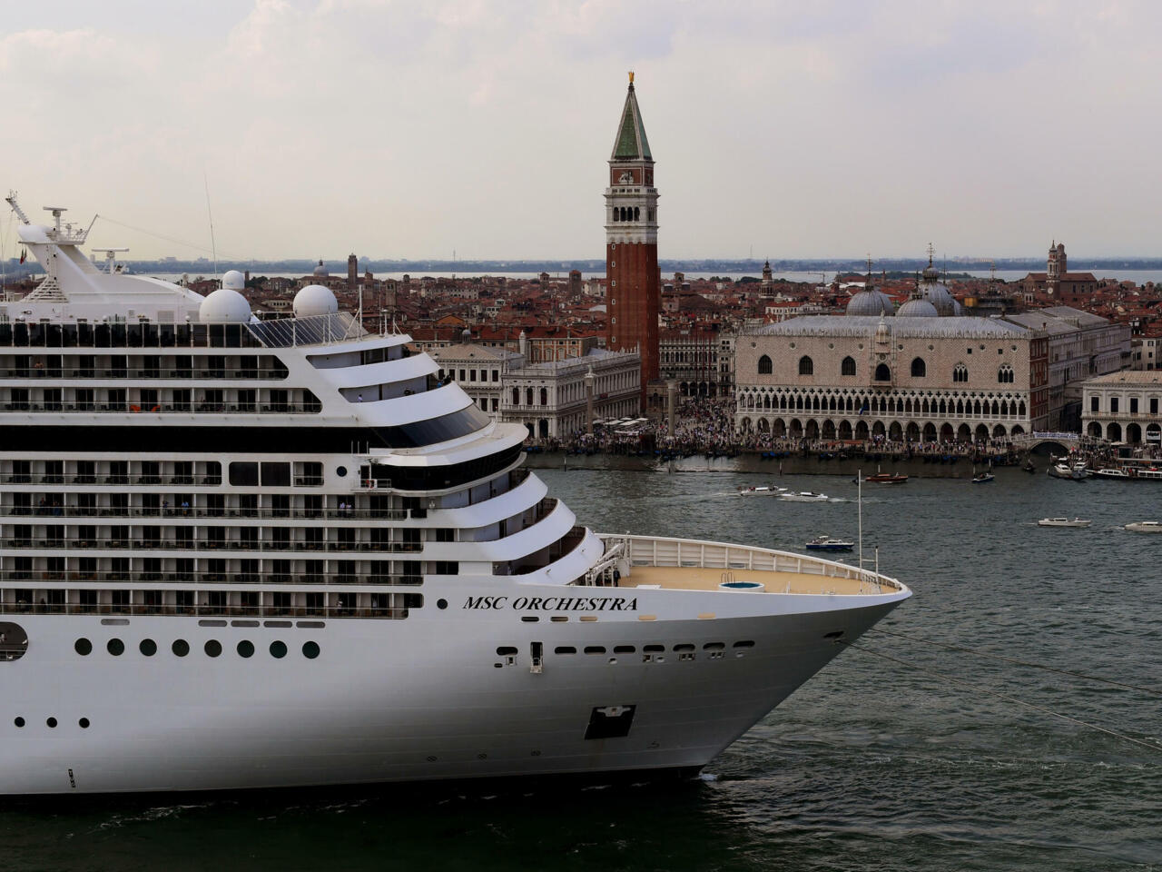 Italy Bars Large Cruise Liners From Venice After Unesco Threat Of Blacklisting