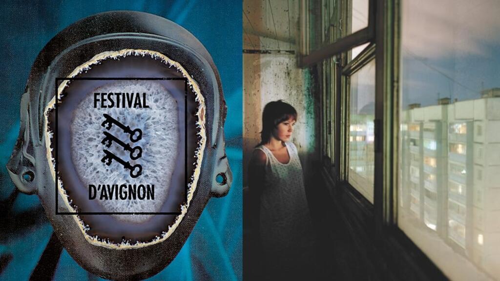 Depois de um ano de pausa por causa da pandemia, o Festival de Avignon faz uma edição focada no futuro, como na peça "La dernière nuit du monde" (imagem da direita)
