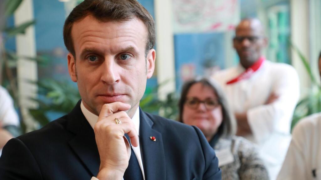 Le président français Emmanuel Macron.